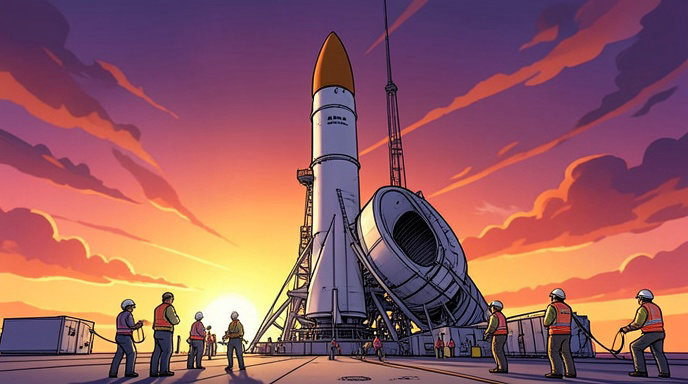Blue Origin's New Glenn Mega-Rocket Set for Launch After Engine Setback
