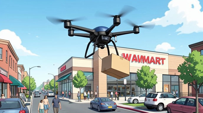 Wing Drone Delivery Expands Nationwide: A New Era of Convenience with Walmart Partnership
