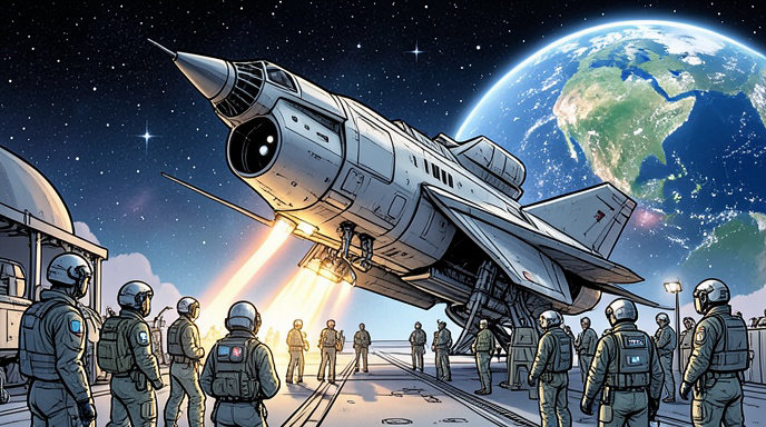 Quantum Space Eyes $1.2 Billion Military SPAC to Compete with SpaceX IPO Wave