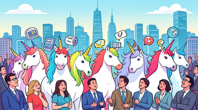 The Rise of Unicorns: 90 New Startups Achieve Valuation Milestones in 2023