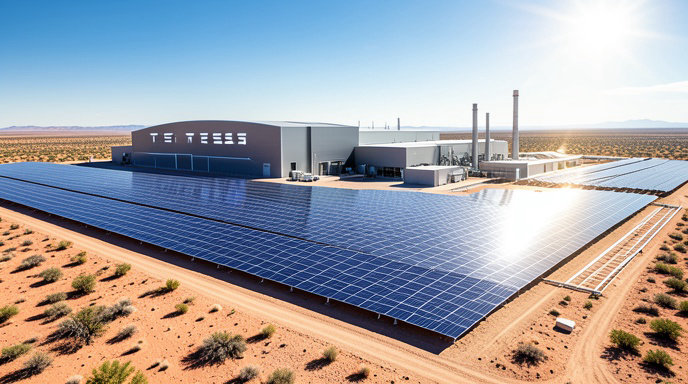 Tesla's $10B Texas Solar Factory Plan Seeks State Funding Boost