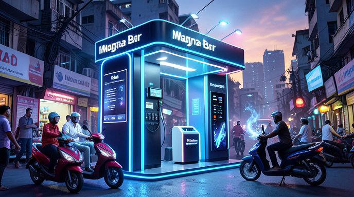 Magna Bets Big on Battery Swapping in India With $35M Yuma Investment to Reach $87M Stake