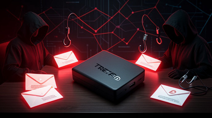 Trezor Data Breach Exposes Thousands of Crypto Owners to Phishing Scams