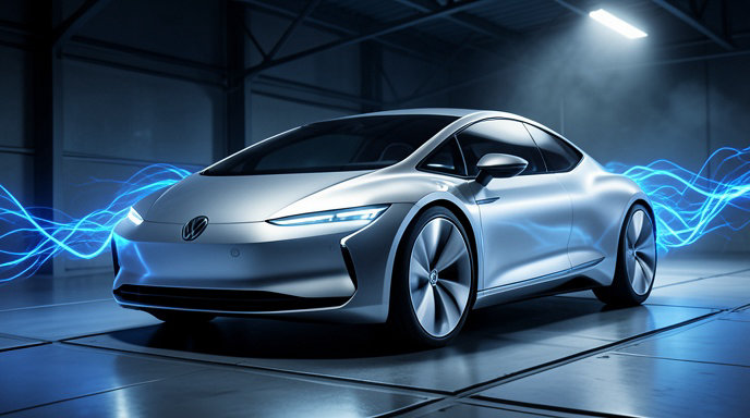 Volkswagen's Ultra-Efficient EV Halo Car Doubles Lucid Air Range With Slate-Inspired Trick