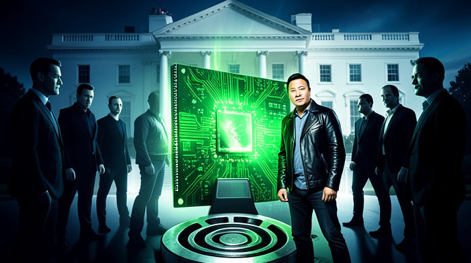 Jensen Huang Tells Trump Nvidia Will Block AI Slowdown as Musk and Altman Back Pause