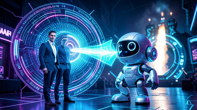 Elon Musk xAI Dot.com Stunt Trolls OpenAI Dots AI Agent Launch