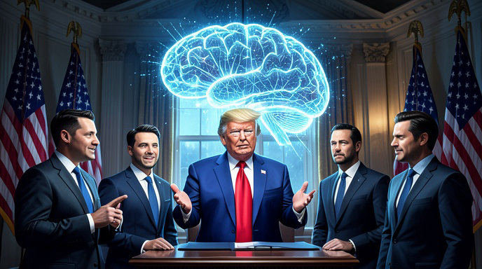 Trump Rebrands AI as Super Intelligence as Zuckerberg, Musk, Bezos Sign Safety Pledge
