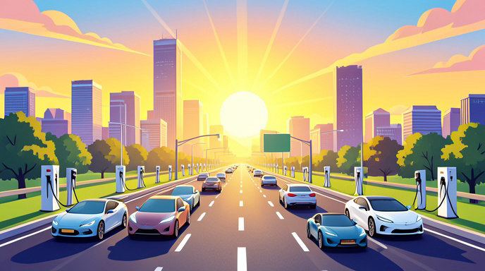 US Electric Vehicle Sales Rebound With Three Straight Quarters of Growth