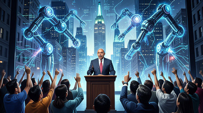 Mamdani Urges New Yorkers to Resist Inevitable AI Takeover as Feds Abdicate Regulation