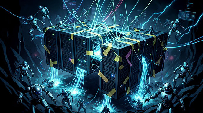 AI Is About to Break the Internet Held Together by Glue and Dreams