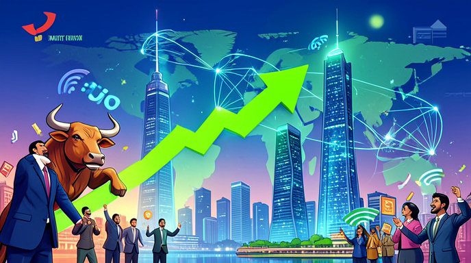 Jio IPO Debut: Shares Jump 21% as Jio Becomes Indias Second Most Valuable Company