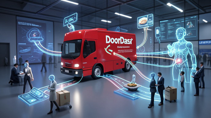 DoorDash Reports Only Hundreds of AI Agent Orders as It Explores Third-Party Partnerships